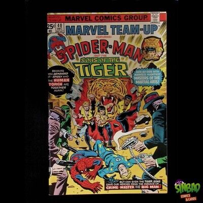 Marvel Team-Up, Vol. 1 40A 1st full app. Crime Master (Nicholas Lewis Jr.), Deat