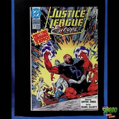 Justice League Europe / International 17A 1st cover app. Crimson Fox
