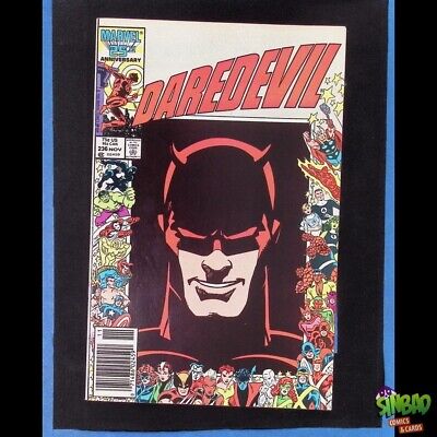 Daredevil, Vol. 1 236B Marvel 25th Anniversary Frame Cover