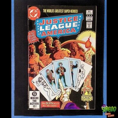 Justice League of America, Vol. 1 203A 1st team app. The Royal Flush Gang II
