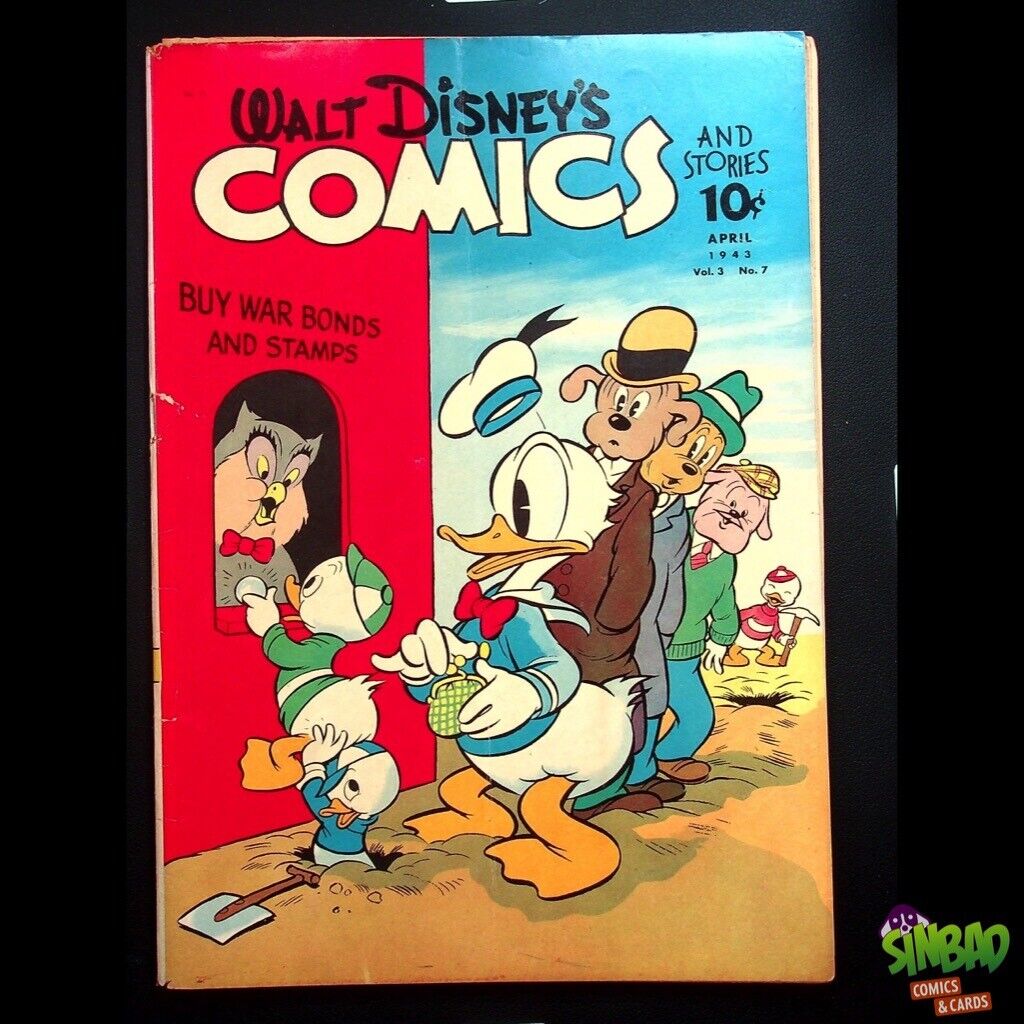 Walt Disney's Comics and Stories 31 1st Carl Barks Story In Walt Disney's Comics