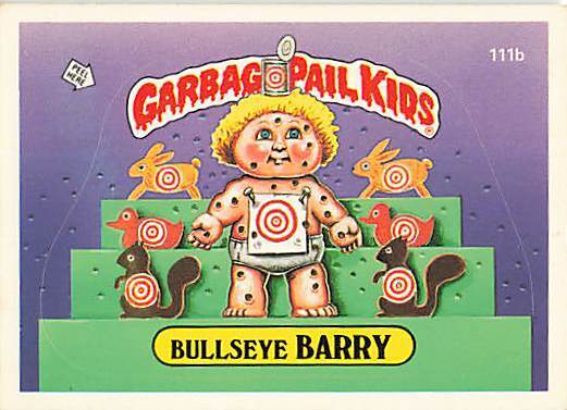 111b Bullseye Barry - with **