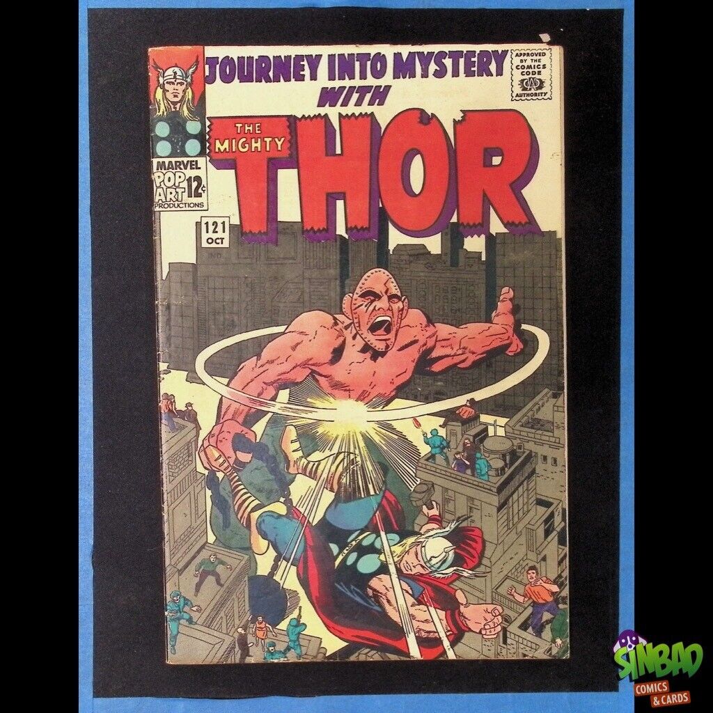 Journey Into Mystery, Vol. 1 121A Iconic cover art by Jack Kirby