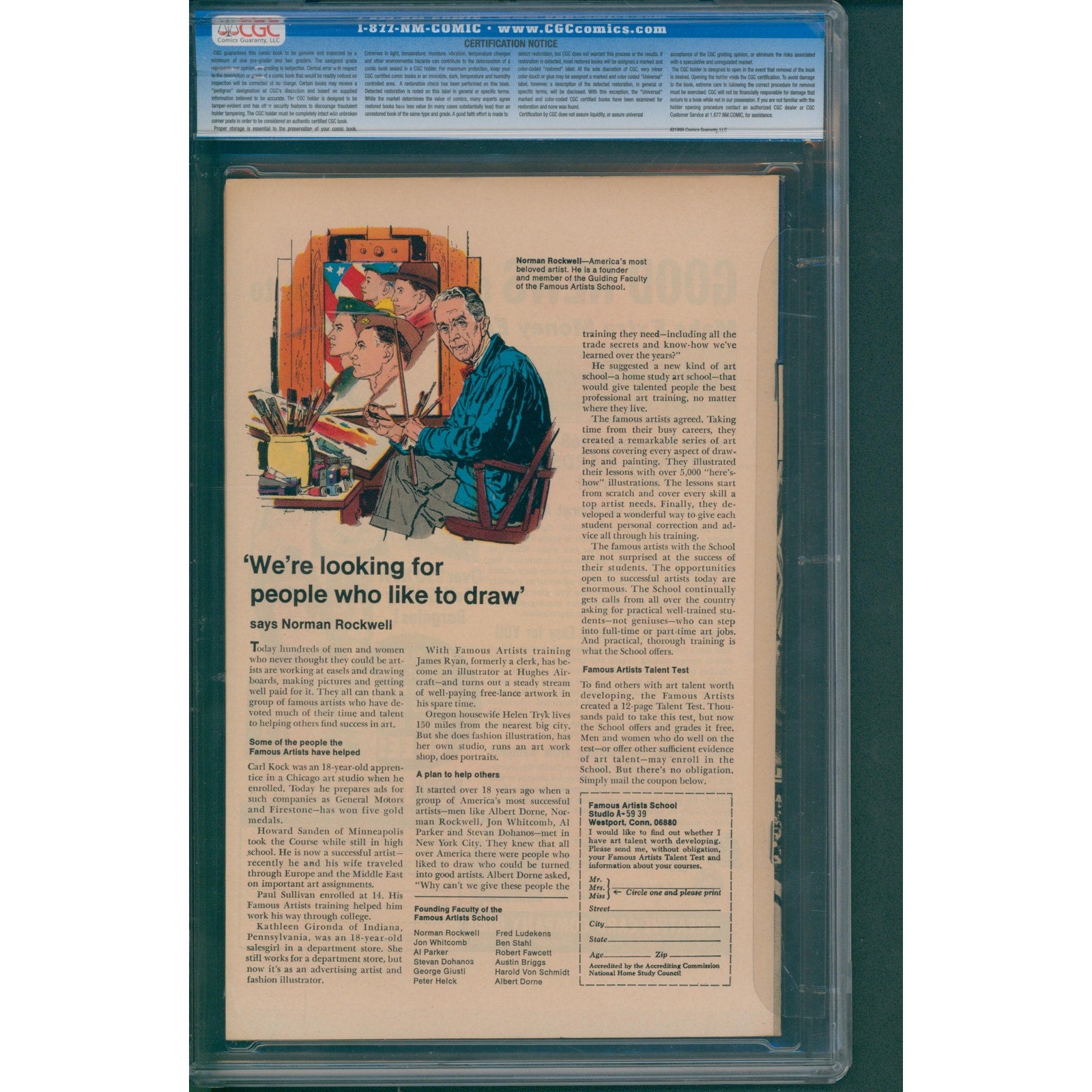 Sub-Mariner #7 1968 CGC 9.2! Super high grade Silver Age