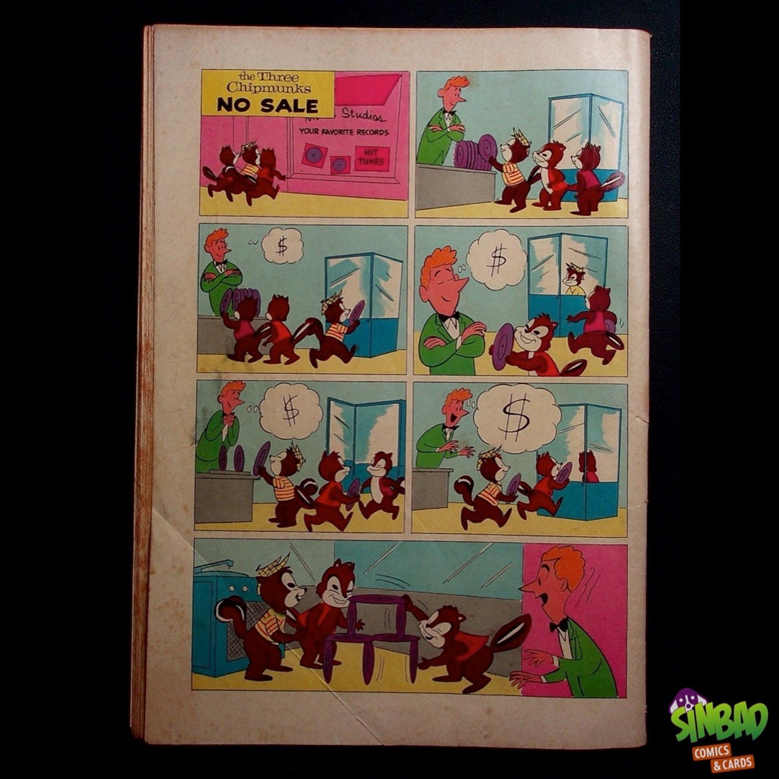 Four Color Series II 1042 1st app. Alvin and the Chipmunks