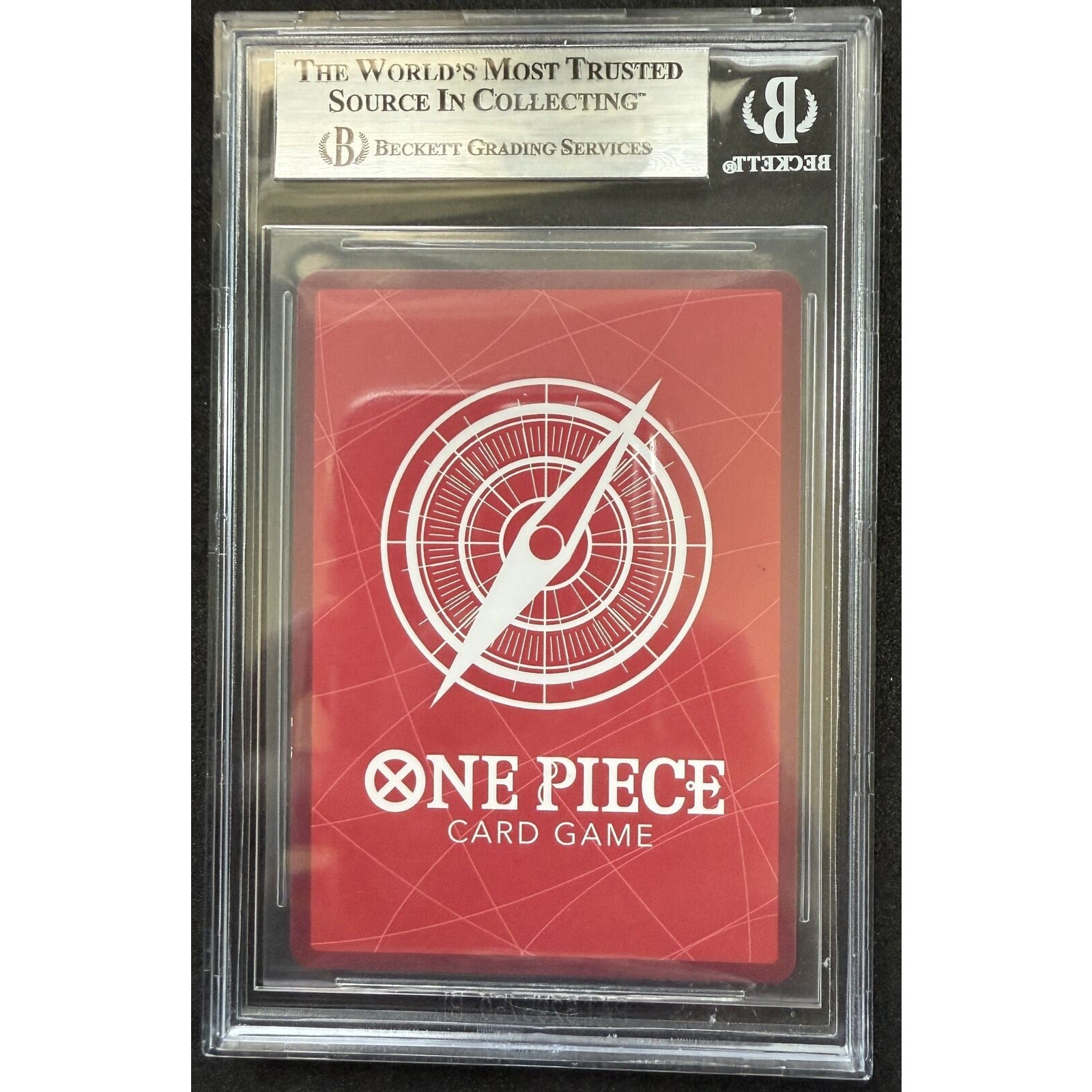 One Piece CCG 2023 One Piece Kingdoms of Intrigue Crocodile #OP04058 BGS 9